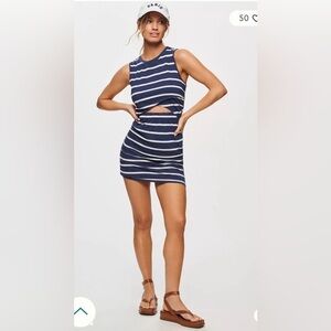 NWT Size S - Anthropologie - T.La Twisted Sleeveless Cutout Mini Dress